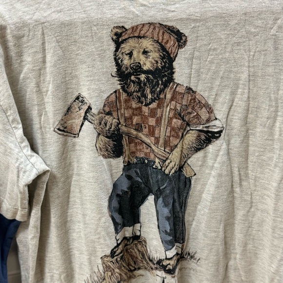 Lucky Brand Other - Lucky Brand Mens Lumbear Jack Long Sleeve Tee